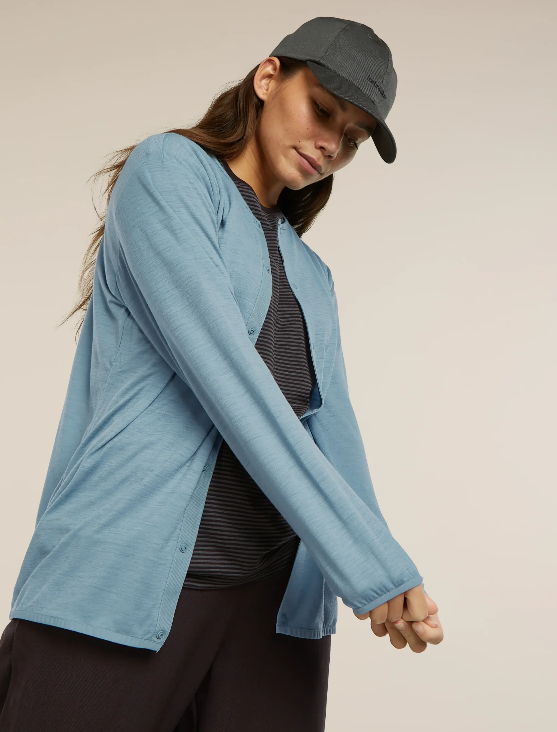 150 Cardigan mit Rundhalsausschnitt