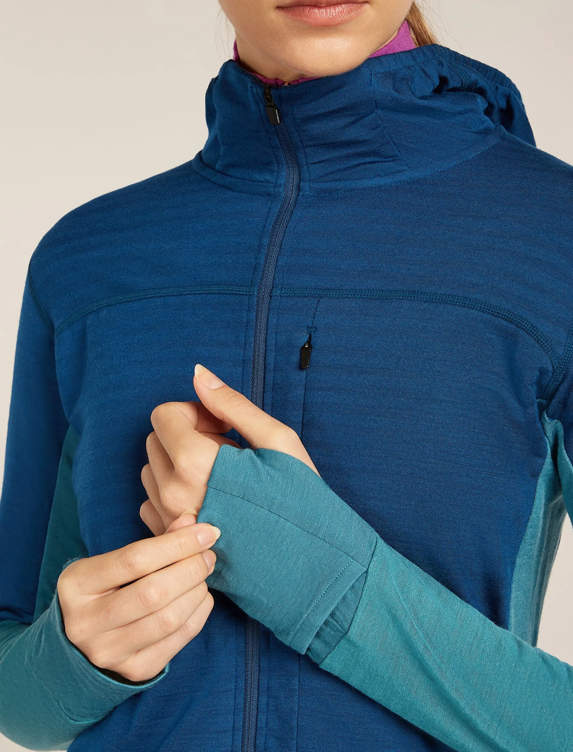300 Descender Hoodie mit Reißverschluss