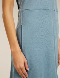 200 Granary Kleid mit V-Ausschnitt