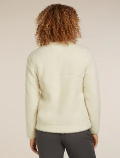 960 High Pile Jacke mit Reißverschluss