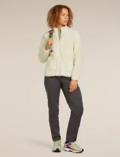 960 High Pile Jacke mit Reißverschluss