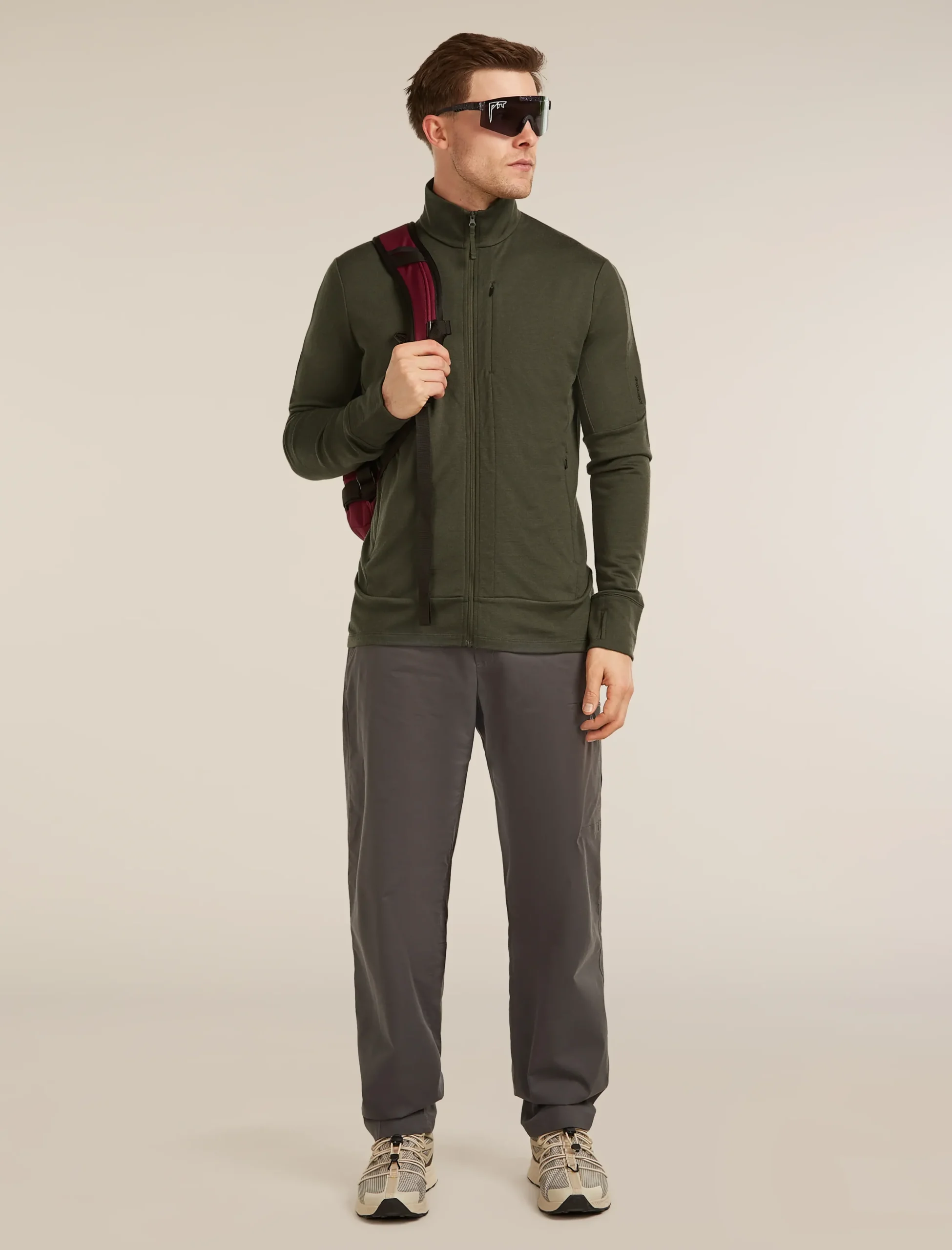 260 Quantum Jacke mit langem Reißverschluss