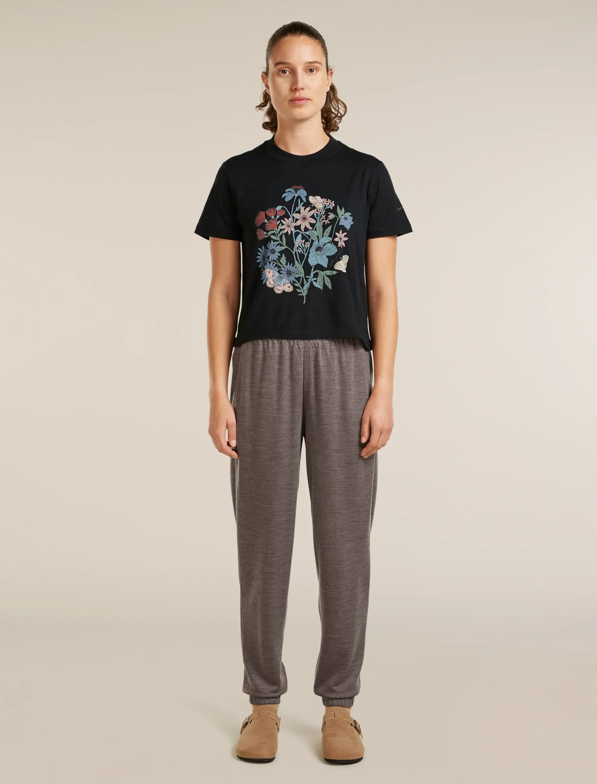 150 Tech Lite Crop T-Shirt Nz Flora