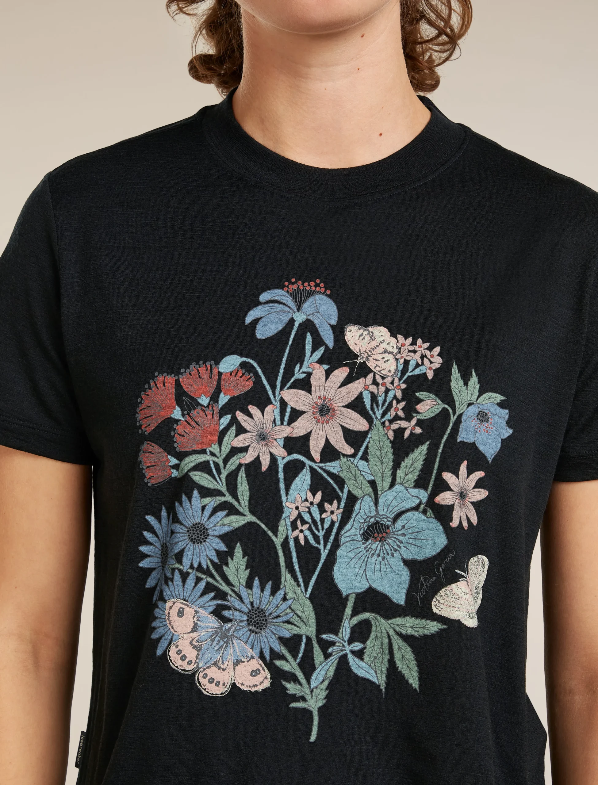 150 Tech Lite Crop T-Shirt Nz Flora