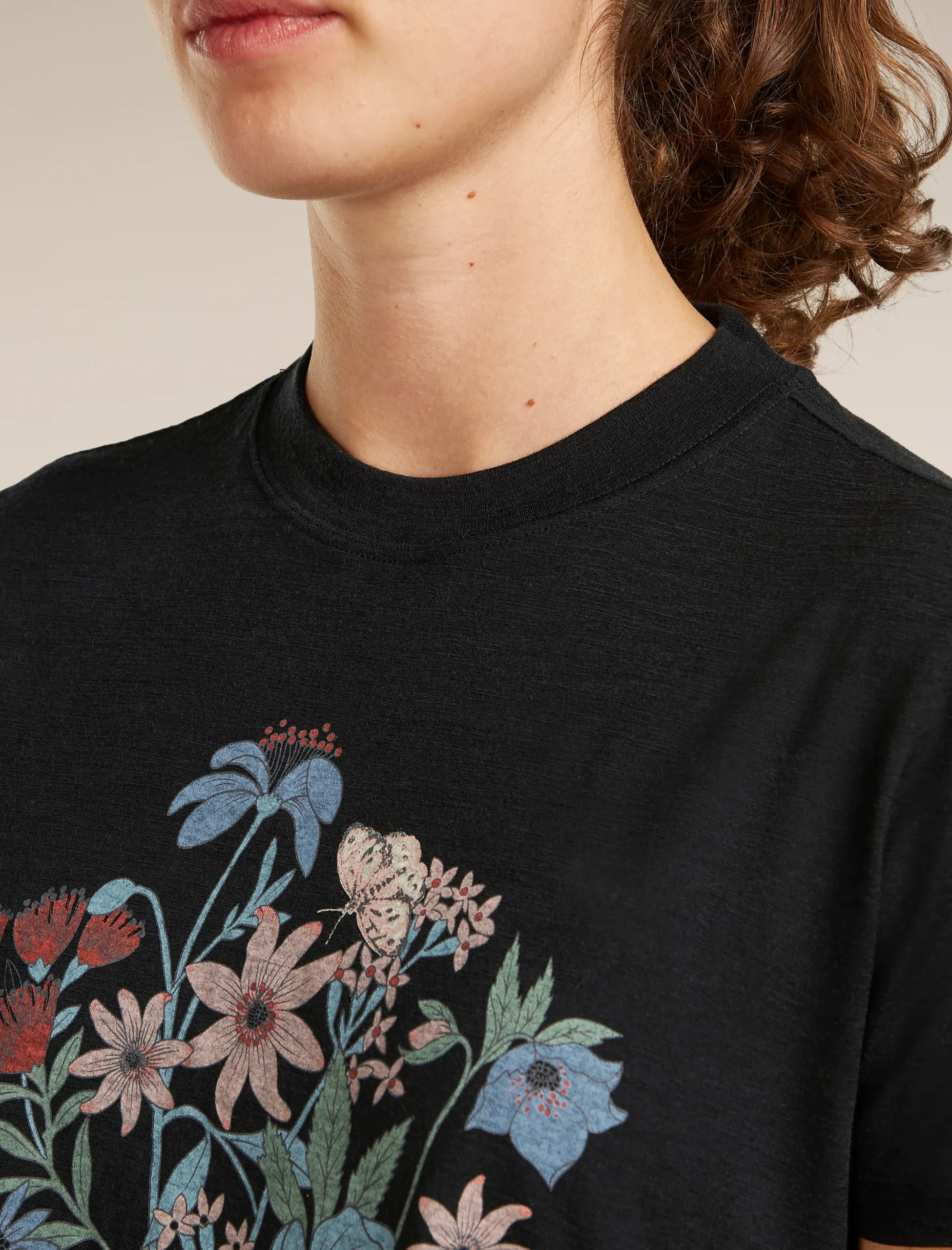 150 Tech Lite Crop T-Shirt Nz Flora