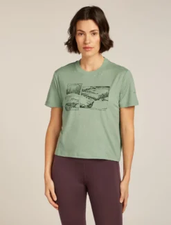 150 Tech Lite Crop T-Shirt The Climb