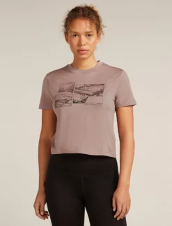 150 Tech Lite Crop T-Shirt The Climb