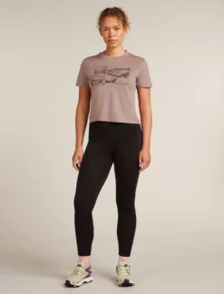 150 Tech Lite Crop T-Shirt The Climb