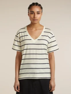150 Tech Lite Relaxed T-Shirt mit V-Ausschnitt