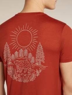 150 Tech Lite T-Shirt Forest Footsteps