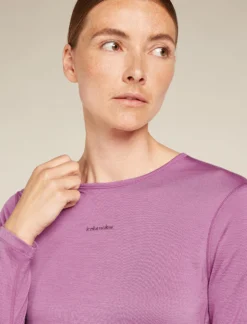125 ZoneKnit™ Merino Blend Energy Wind Langarmshirt Damen
