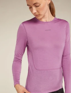 125 ZoneKnit™ Merino Blend Energy Wind Langarmshirt Damen