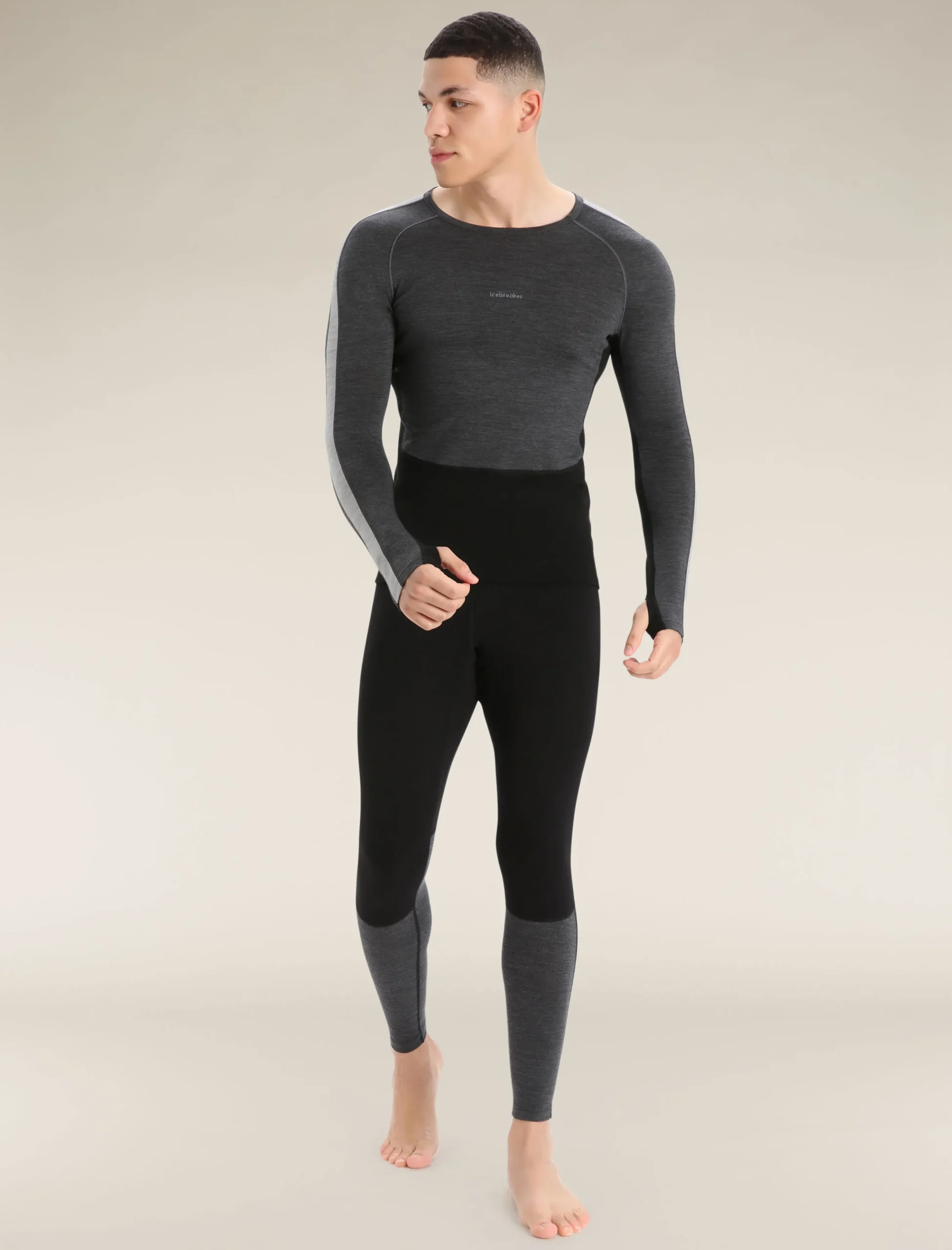 200 ZoneKnit™ Merino Langarmshirt Herren