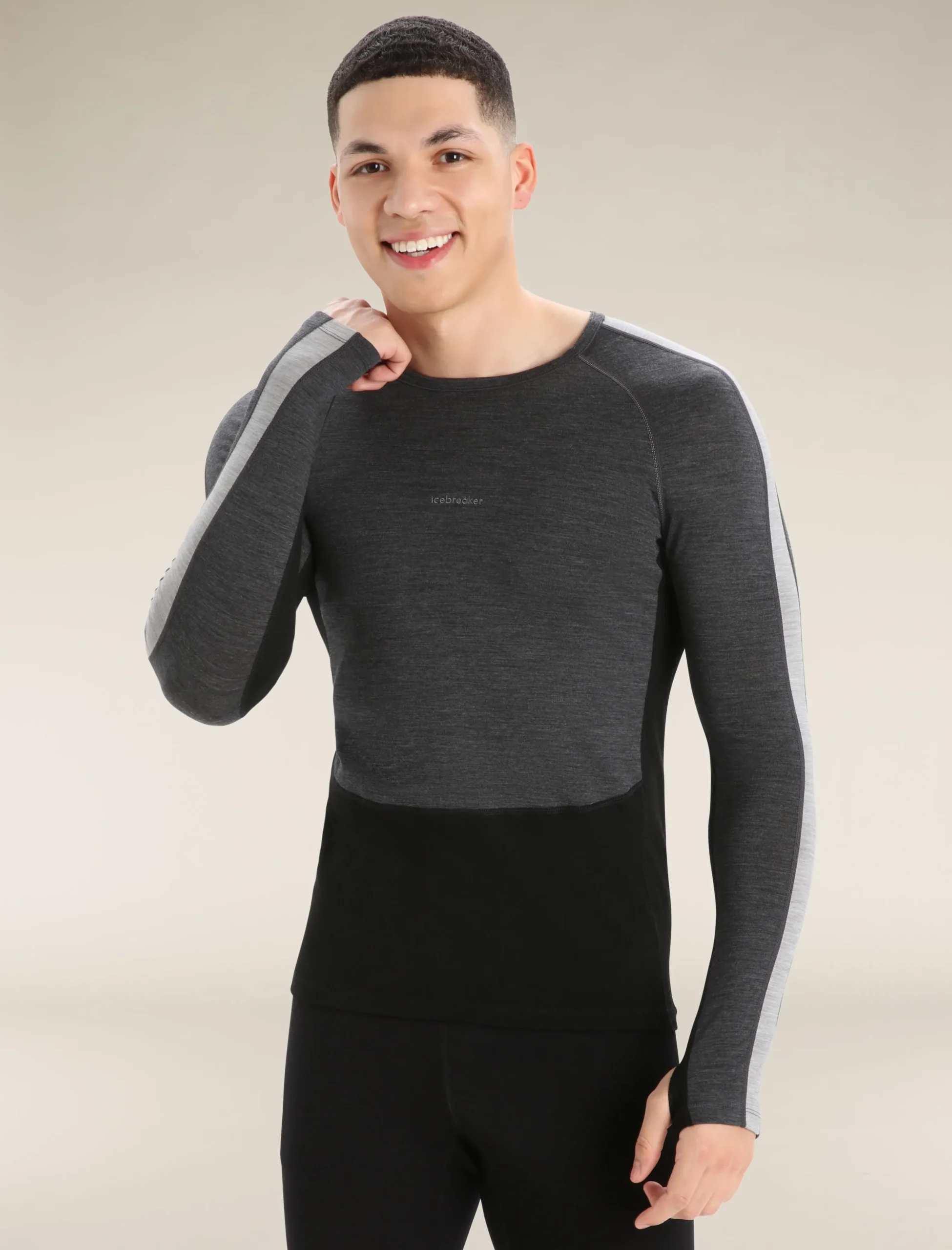 200 ZoneKnit™ Merino Langarmshirt Herren