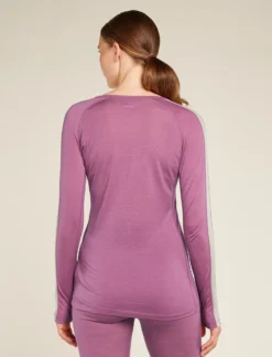 125 ZoneKnit™ Merinomix Thermo-Langarmshirt mit Rundhalsausschnitt Damen