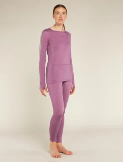 125 ZoneKnit™ Merinomix Thermo-Langarmshirt mit Rundhalsausschnitt Damen