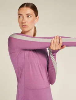 125 ZoneKnit™ Merinomix Thermo-Langarmshirt mit Rundhalsausschnitt Damen
