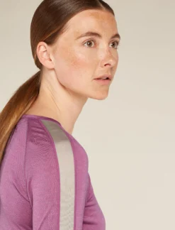 125 ZoneKnit™ Merinomix Thermo-Langarmshirt mit Rundhalsausschnitt Damen