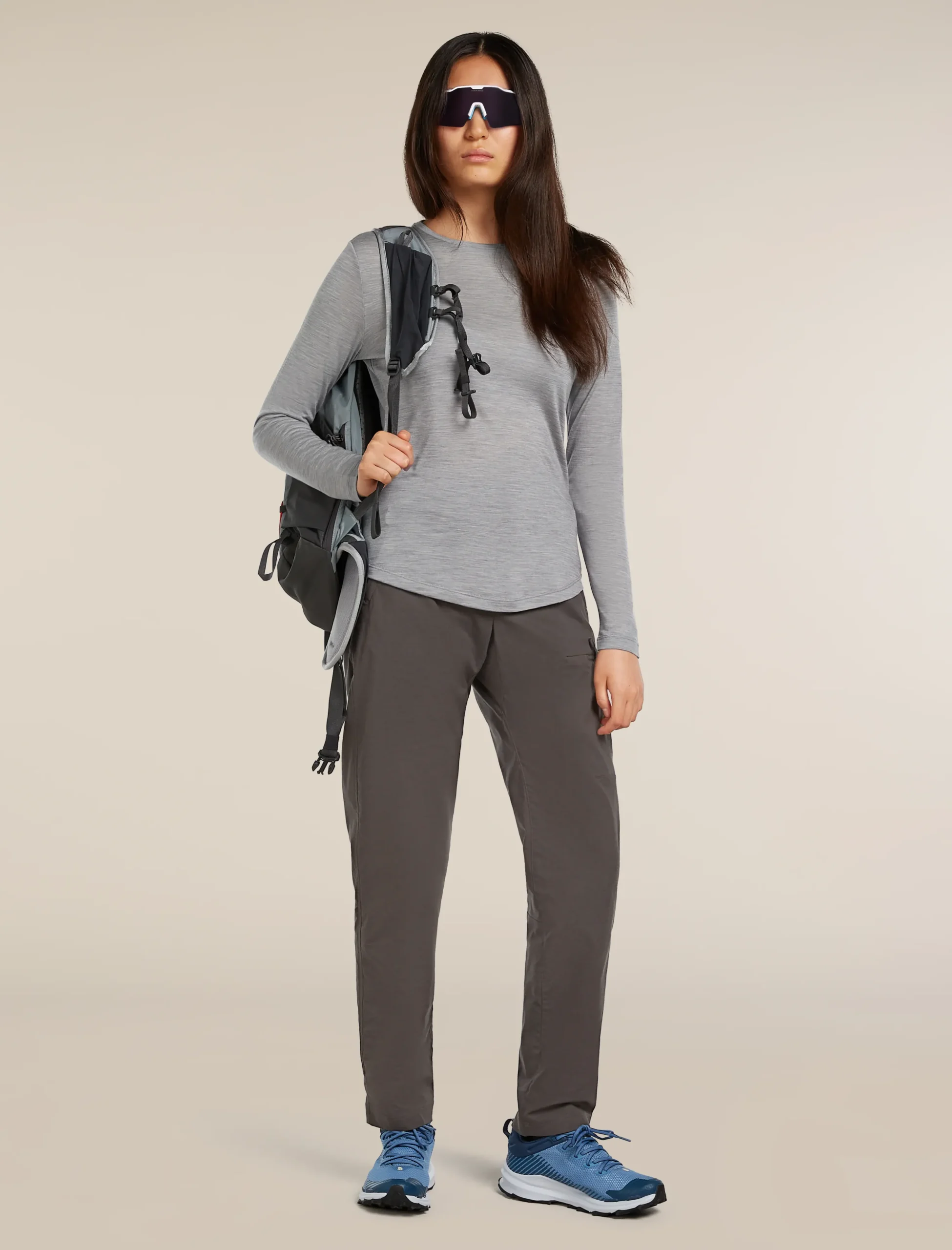 125 Cool-Lite™ Merino Blend Sphere Langarmshirt Damen