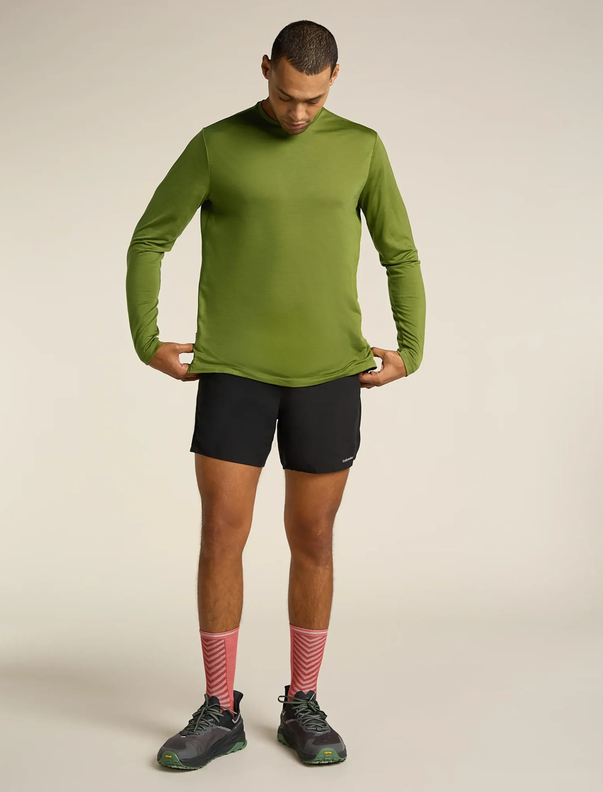 125 Cool-Lite™ Merino Blend Sphere Langarmshirt Herren