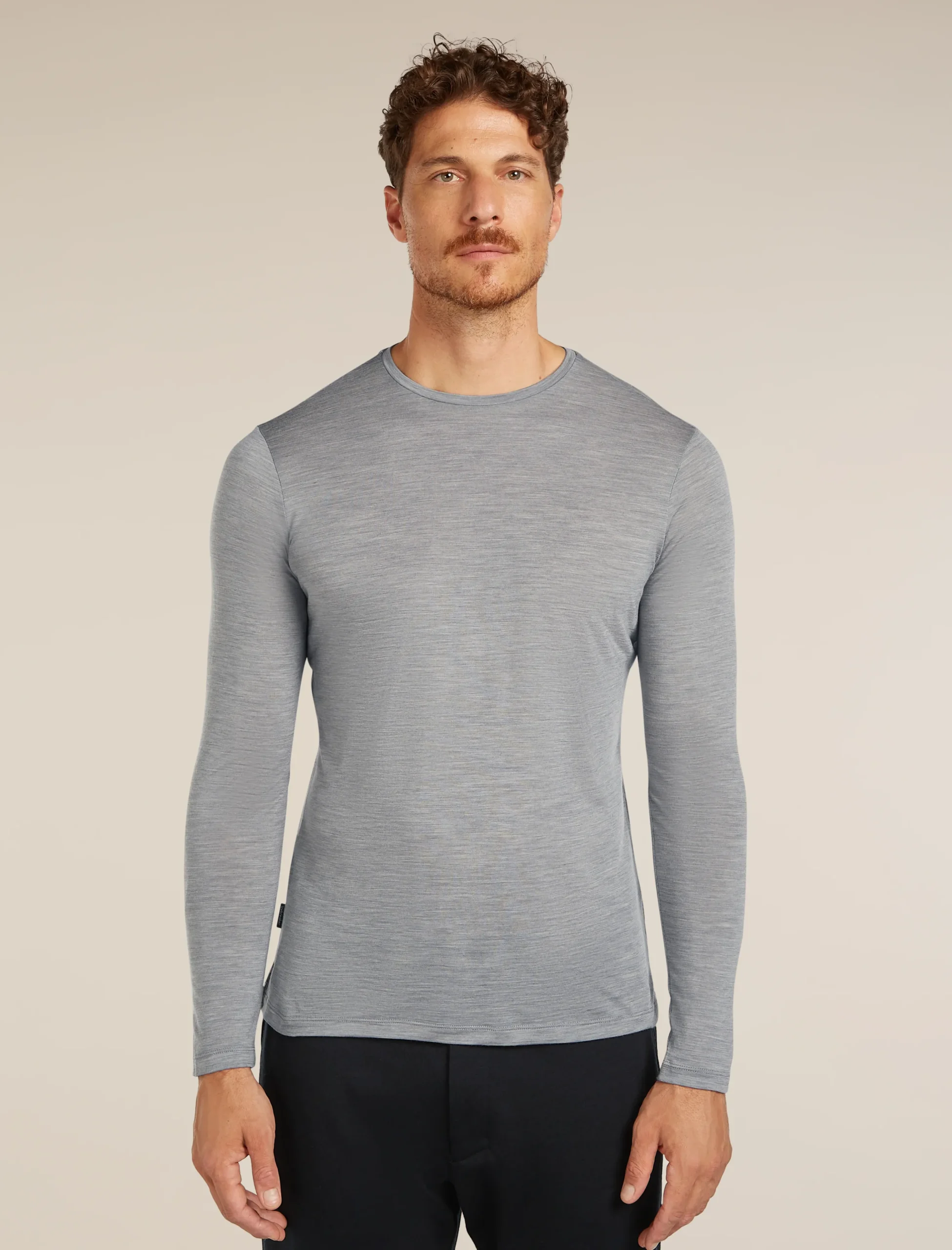 125 Cool-Lite™ Merino Blend Sphere Langarmshirt Herren