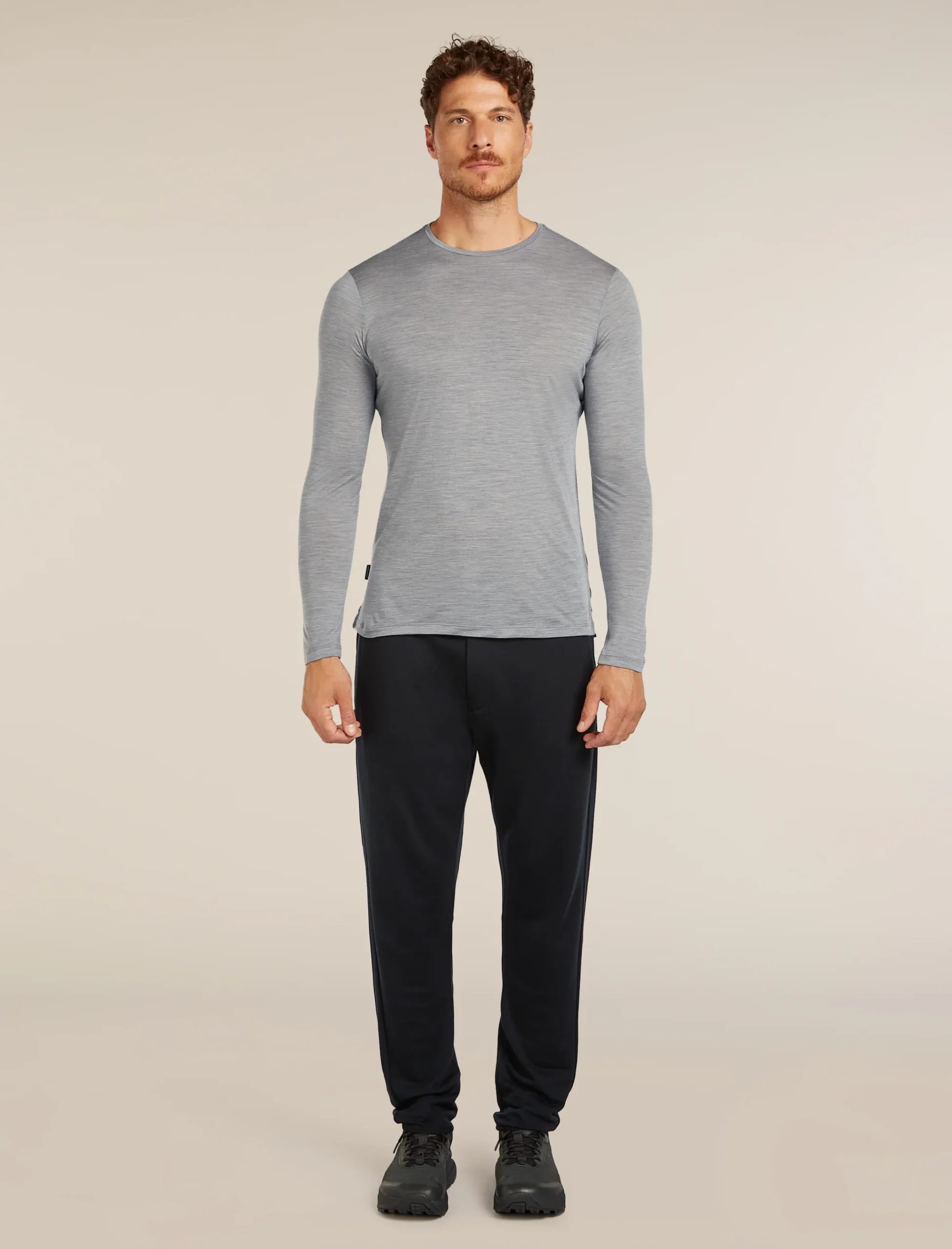 125 Cool-Lite™ Merino Blend Sphere Langarmshirt Herren