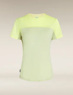 125 Cool-Lite™ Merino Blend Sphere T-Shirt Colour Block Damen