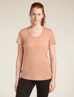 125 Cool-Lite™ Merino Blend Sphere T-Shirt mit U-Ausschnitt Damen