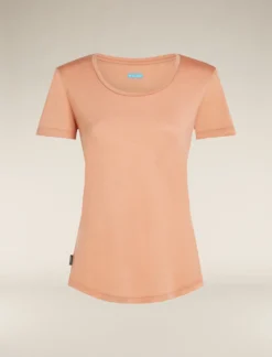 125 Cool-Lite™ Merino Blend Sphere T-Shirt mit U-Ausschnitt Damen