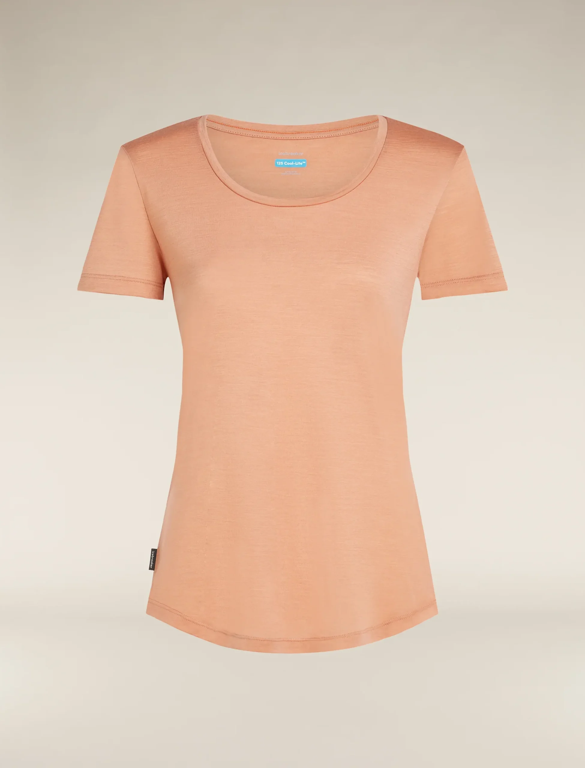 125 Cool-Lite™ Merino Blend Sphere T-Shirt mit U-Ausschnitt Damen