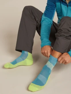 Men Hike+ Crew-Socken Across the Peaks