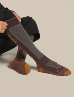 Men Ski+ Kniehohe Socken