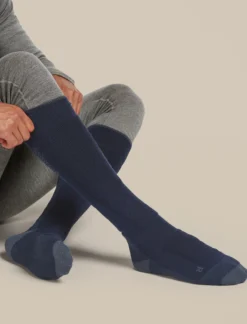 Men Ski+ Kniehohe Socken