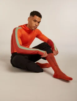 Men Ski+ Kniehohe Socken