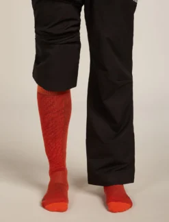 Men Ski+ Kniehohe Socken Mountain Contour