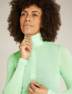 Merino 175 Everyday Half-Zip-Thermo-Langarmshirt Damen