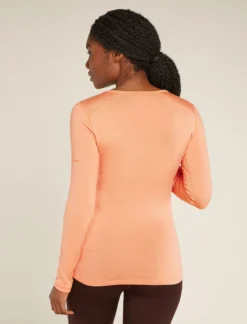 Merino 260 Oasis Thermo-Langarmshirt mit U-Ausschnitt Damen