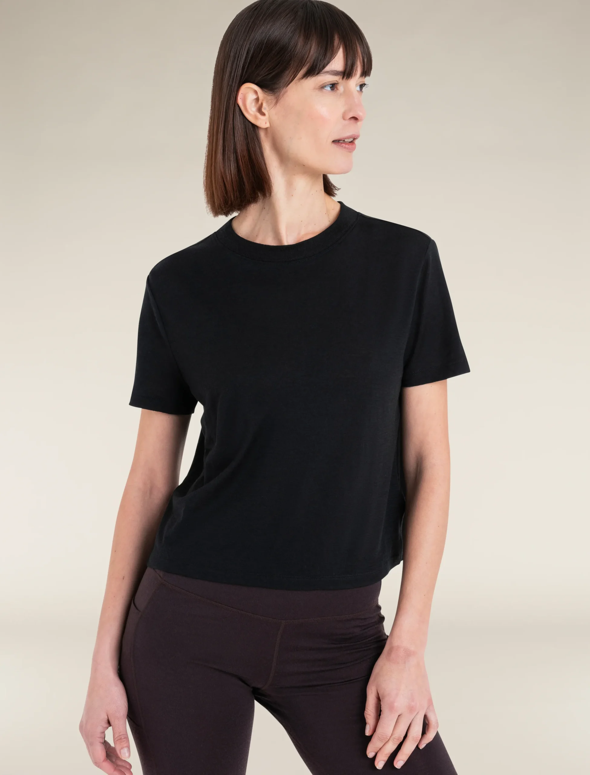 Merino 150 Tech Lite Crop T-Shirt Damen