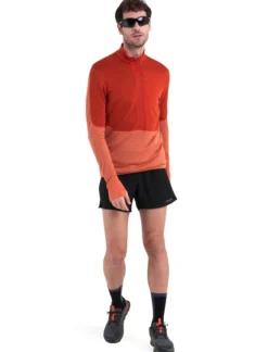 Merino Blend 200 Realfleece™ Descender Half-Zip-Oberteil Herren