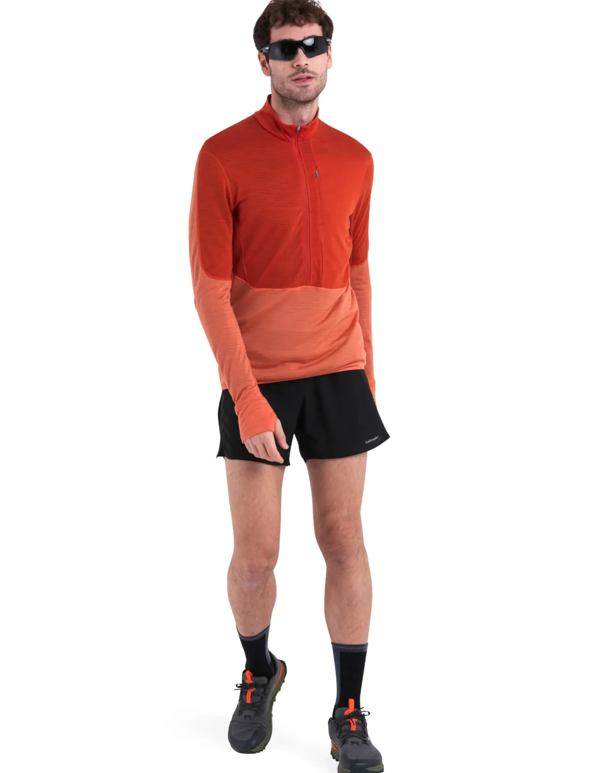 Merino Blend 200 Realfleece™ Descender Half-Zip-Oberteil Herren