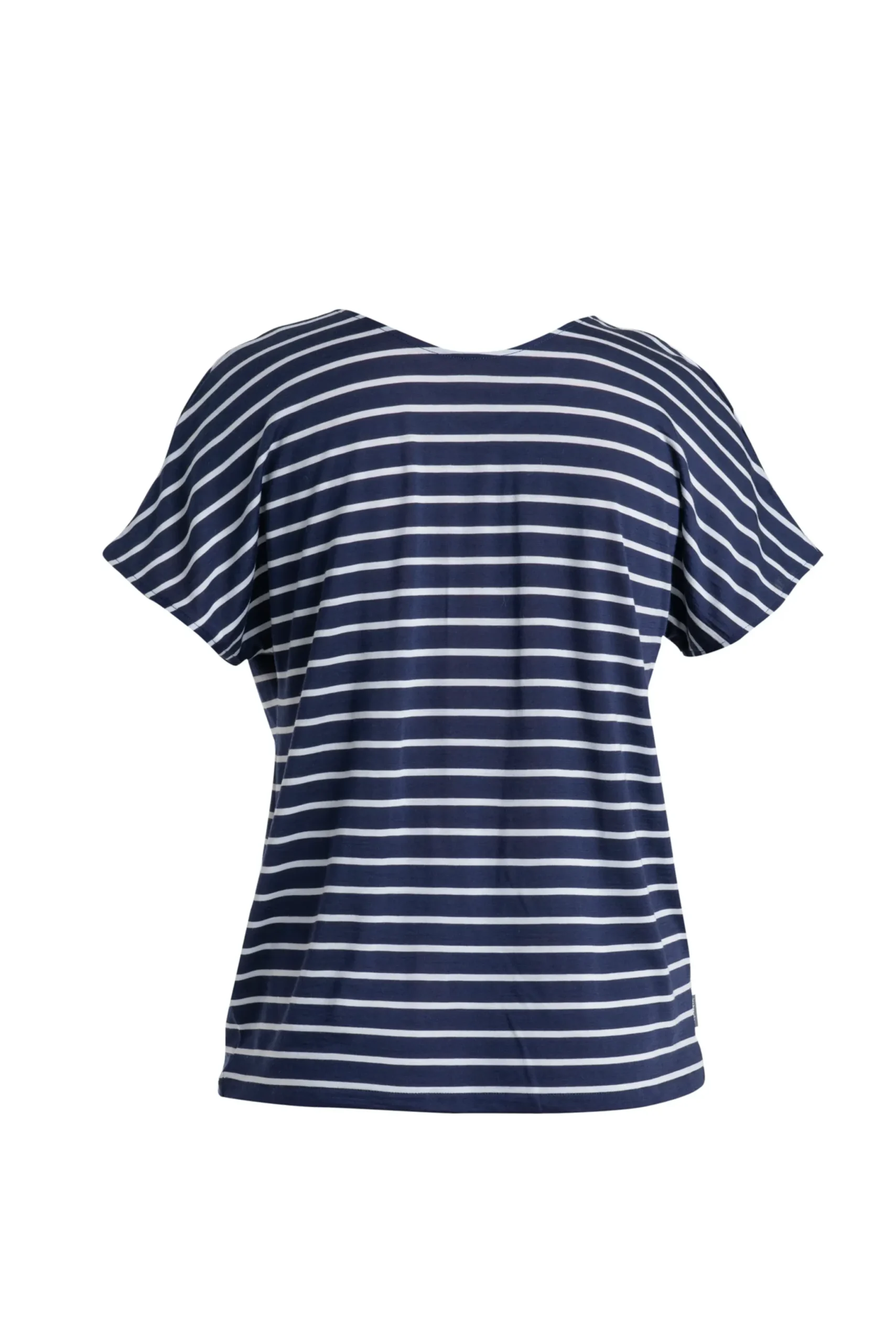 Merino Blend Drayden Reversible T-Shirt Stripe Damen