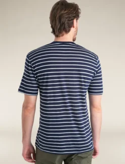 Merino Blend Drayden T-Shirt Stripe Herren