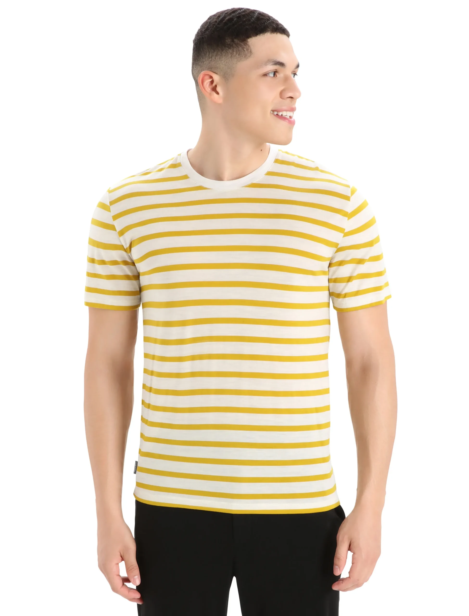 Merino Drayden T-Shirt Stripe Herren