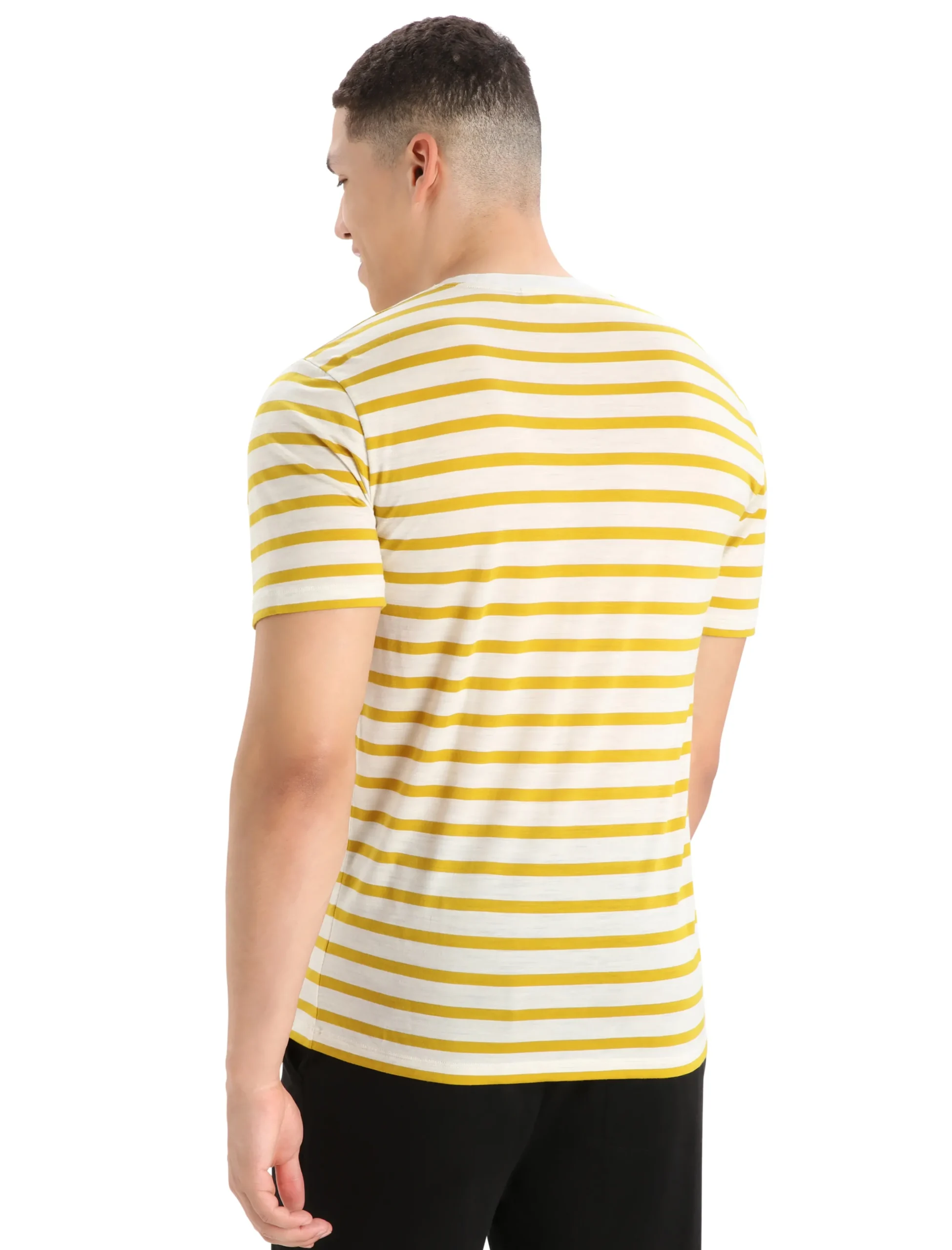 Merino Drayden T-Shirt Stripe Herren