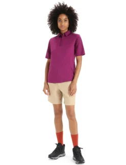 Merino Hike Kurzarmshirt Damen