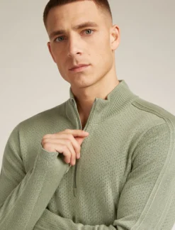 Merino icebreaker Anniversary Original Half Zip Pullover Herren