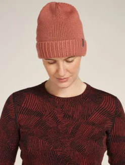 Merino Vela Cuff Beanie Unisex