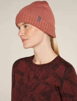 Merino Vela Cuff Beanie Unisex