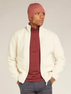 Merino Vela Cuff Beanie Unisex