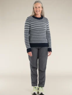 Merino Waypoint Rundhalspullover Damen
